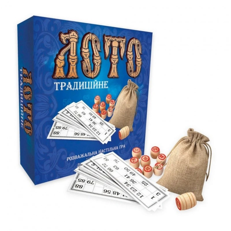 Лото "Традиційне" 30315 з дерев'яними бочками