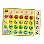 Wooden Puzzle Sorter "Soccer Balls" Ubumblebees (PSF107) PSF107