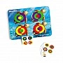 Wooden puzzle sorter "Turtles - colors" Ubumblebees (PSD138) PSD138
