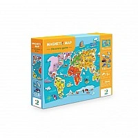 Развивающая магнитная игра "Карта планеты" DoDo 200201