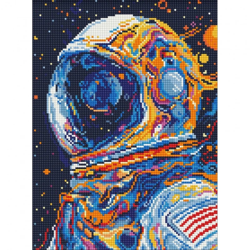 Алмазна мозаїка «Погляд у вічність» AMO8073, 30x40 см