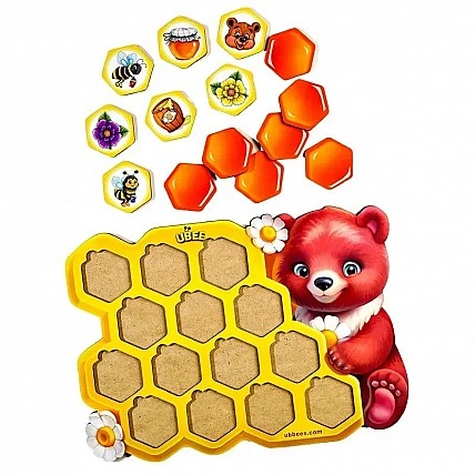 Детский пазл сортер "Мемори соты" (ПСД277) PSD277