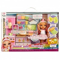 Игровой набор с куклой серии "Littles" Кондитерская Кэнди Rainbow High 522058