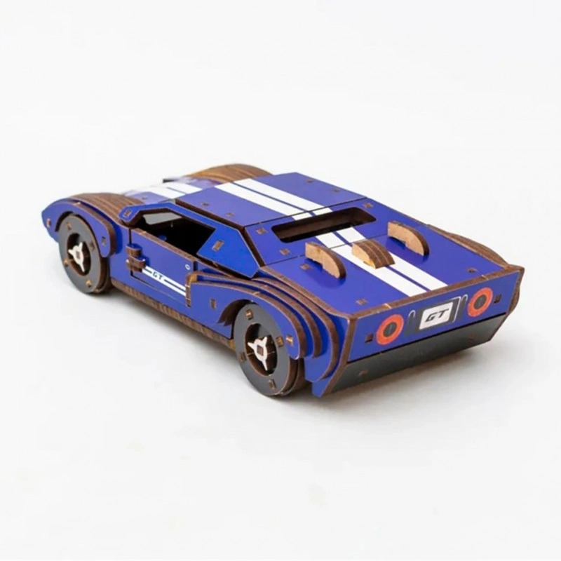 Дерев'яний 3D конструктор Fast car Gt Puz-26915, 164 деталі