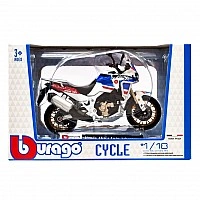 Модель дитячого мотоцикла "Honda Africa Twin Adventure" Bburago 18-51030-3, масштаб 1:18