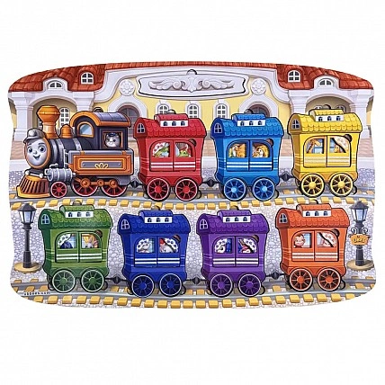 Дерев'яний дитячий сортер «Великий поїзд» (PSD296) PSD296