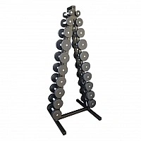 Profi NE-PS-222-022 dumbbell row with stand from 1 kg to 10 kg