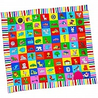 Mat for play and development "My World" MS 090601-09, 92x84 cm