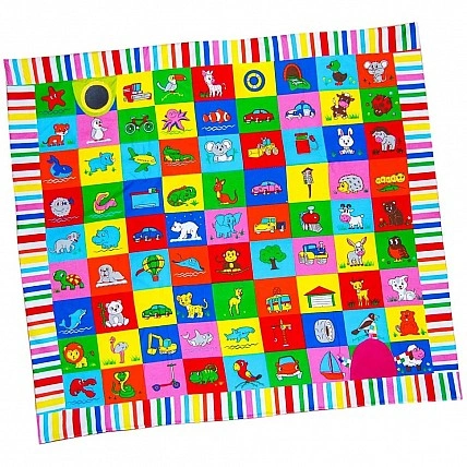 Килимок для гри та розробки «Мій світ» MS 090601-09, 92x84 см