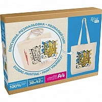 Creativity kit eco-coloring bag "Trident" N0003604, 38x42 cm