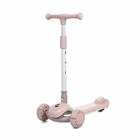 Самокат детский трехколесный JR3-128-P, колеса со светом