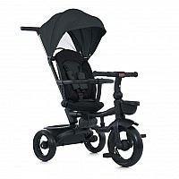 Детский трехколесный велосипед MT 1038 Black, с родительской ручкой