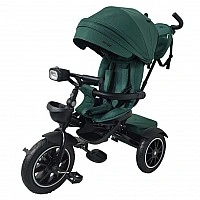 MODENA ME 1193 Green Children's Tricycle, with Parent Handle