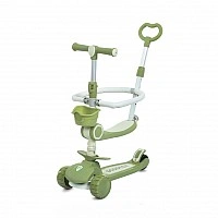 Children's Tricycle Scooter 5 in 1 JR3-133-GR, Wheels with Light