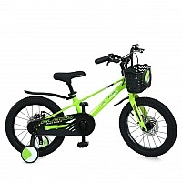Children's bicycle Flash MB 1683 NEON GREEN, wheels 16 inches