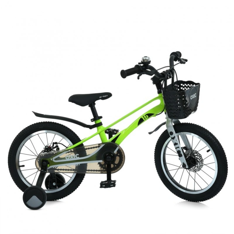 Дитячий велосипед OXIC MB 16OXIC NEON GREEN, колеса 16 дюймів