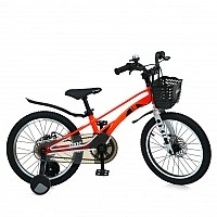 Children's bike OXIC MB 18OXIC NEON ORANGE, wheels 18 inches