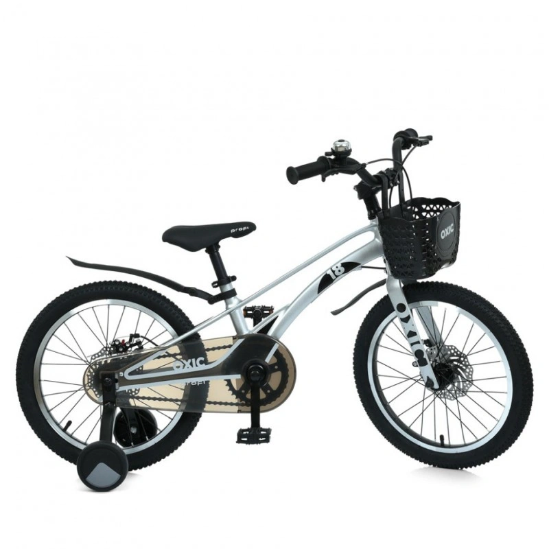 Дитячий велосипед OXIC MB 18OXIC GREY, колеса 18 дюймів