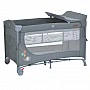 2-in-1 playpen cot UNITY+ ME 1098 Gray, up to 13 kg