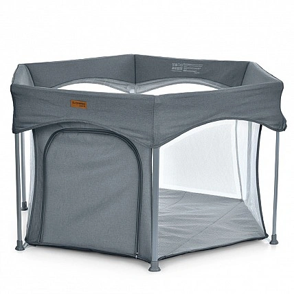 Дитячий манеж SWIFT 6 ME 1195 Темно-сірий, до 15 кг