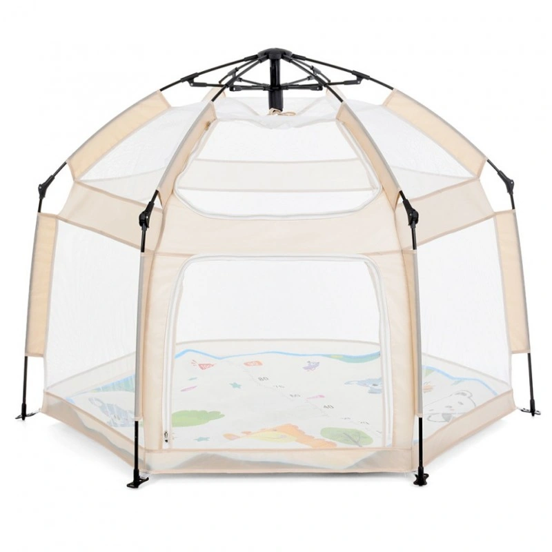 Дитячий манеж MR 1512 Ivory Beige 146×127×110 см