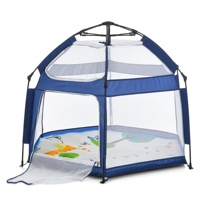 Дитячий манеж MR 1512 Sapphire Blue 146×127×110 см