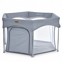 Дитячий манеж SWIFT 6 ME 1195 Сірий 145x117x74 см