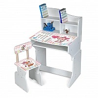 Children's Desk M 904-5 height 3 positions, with chair