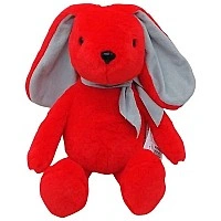 Children's soft toy "Bunny" MS 080501-20 red