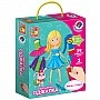 Children's magnetic dress-up "Megan and Polly" VT3702-11, 39 magnetic elements