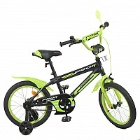 Bicycle for children PROF1 Y18321-1 18 inches, lettuce color