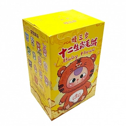 Дитяча м'яка іграшка сюрприз "BABY THREE" DPL4300 в асортименті