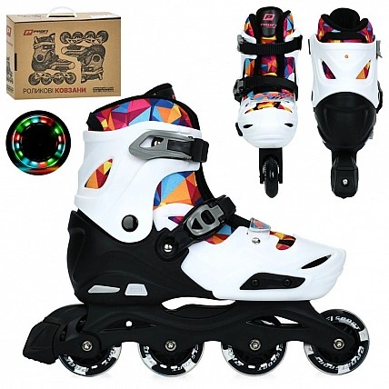 Дитячі розсувні ролики A4158-L-W, розмір 39-42
