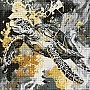 Diamond mosaic "Golden turtle" ©art_selena_ua AMO8262, 40x40 cm