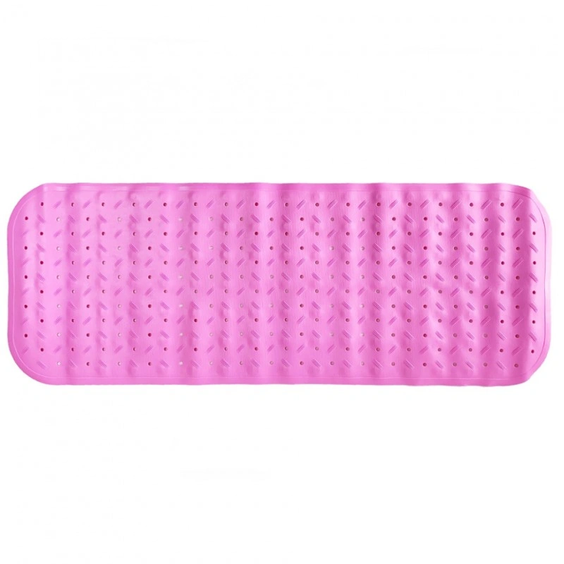 Килимок у ванну кімнату на присосках MGZ-0901(Pink) 35х95 см