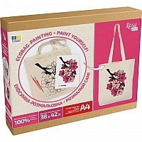 Creative kit eco-bag coloring book