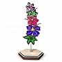 Stained Glass Painting Kit "Delphinium" FDSGK-020