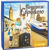 Board game Traveling around Europe Arial 910275 in Ukr. language