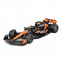 Car model MCLAREN F1 MCL38 (2024) Bburago 18-38214 scale 1:43