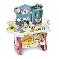 Children's play shop counter 668-72-73 with accessories 668-72