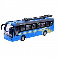 Children's radio-controlled trolleybus 135-2 with light effects