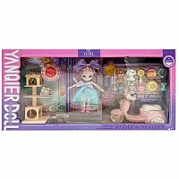Детская игрушечная кукла "YQE-Girl" Bambi 3688-183A, с аксессуарами