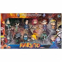 Children's play set of Naruto figurines ZS222-75-1, 12 characters