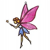 Stained Glass Painting by Numbers Kit "Fairy" FDSGK-21