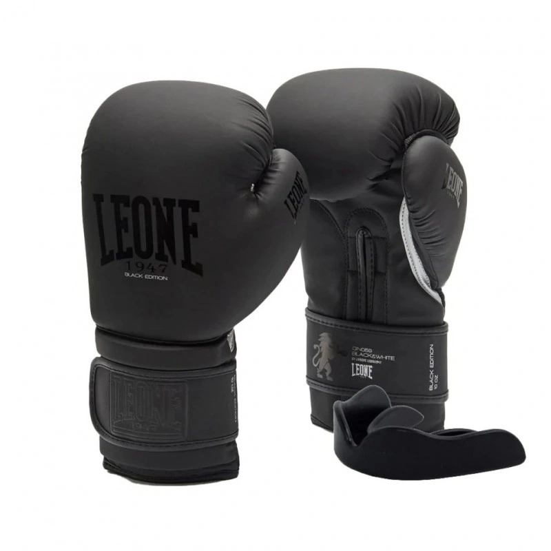 Боксерські рукавички GN059 Leone GN059_Bl/White_10oz 10 унцій