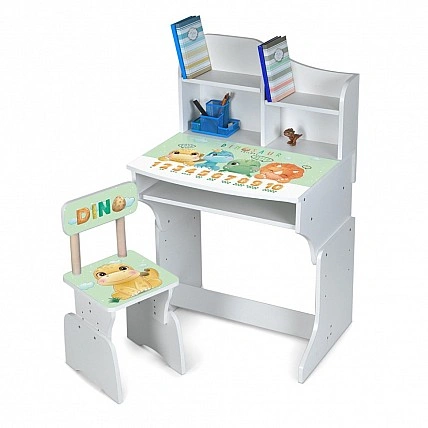 Дитяча Парта M 904-10 висота 3 положення, зі стільчиком