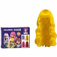 Детский набор аксессуаров "Colored Hair" C2009 парик 34 см, расческа