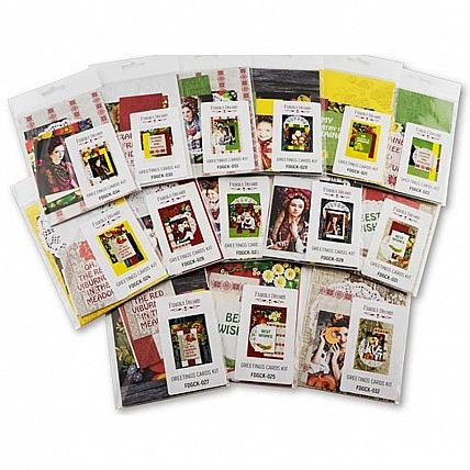 Набір для створення вітальних листівок "Inspired by Ukraine" FDGCK-035