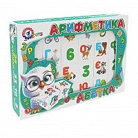 Children's developmental cube set "ABC + Arithmetic" 2728TXK 24 cubes