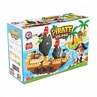 Children's educational constructor "Pirate island" 2642TXK 170 parts